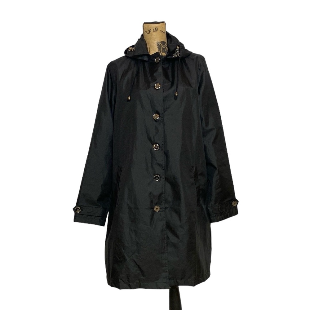 Cappelli Black A-Line Hooded Jacket L